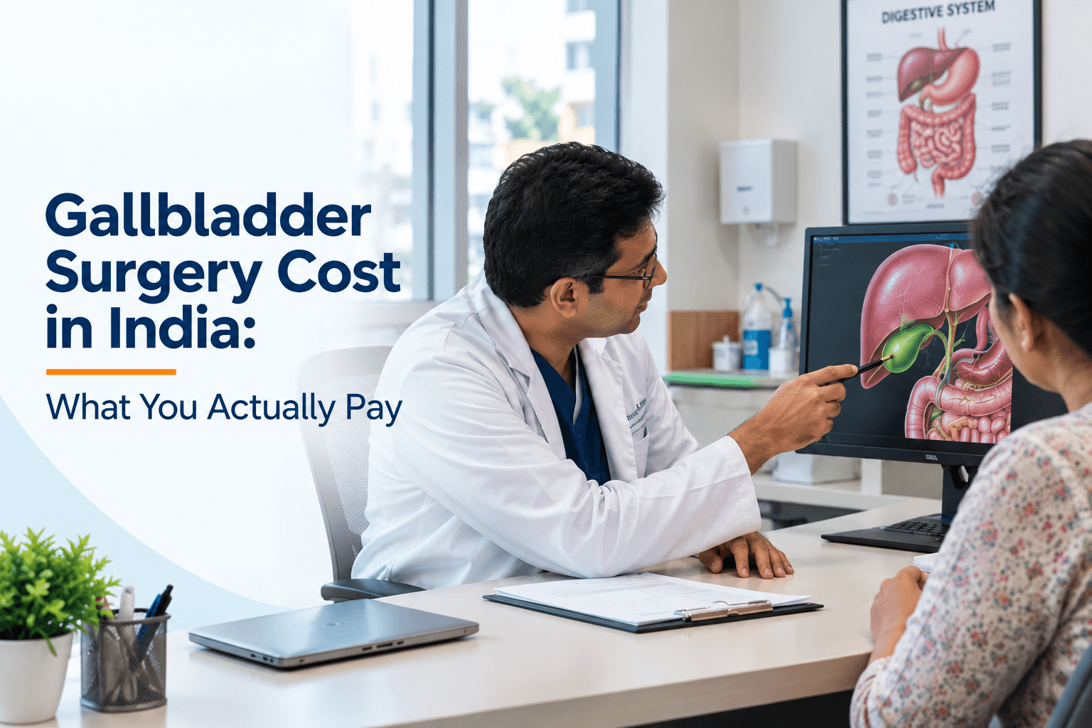 Gallbladder Surgery Cost in India: What You'll Actually Pay